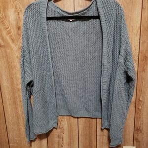 Maurice’s Cardigan Open Front  Sage Green Size L/XL